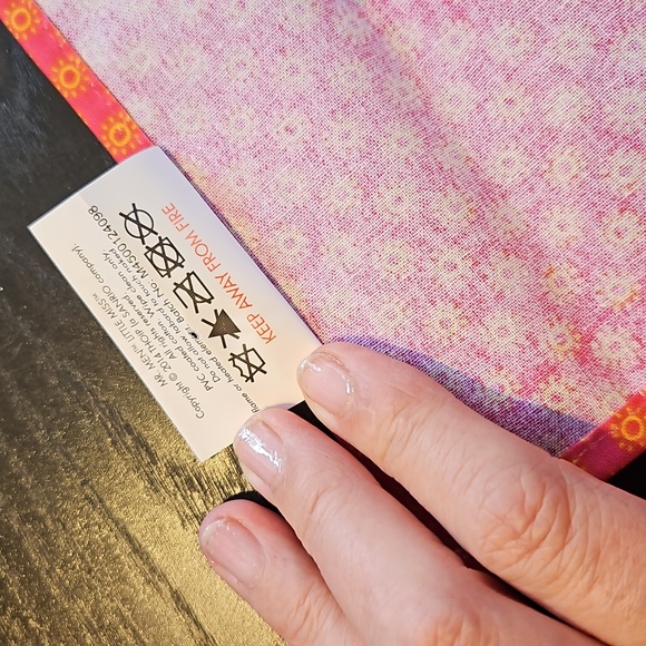 NWT Apron Little Miss Sunshine girl's kids Mr Men messy play for cooking, baking - Picture 12 of 13